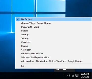 Windows always