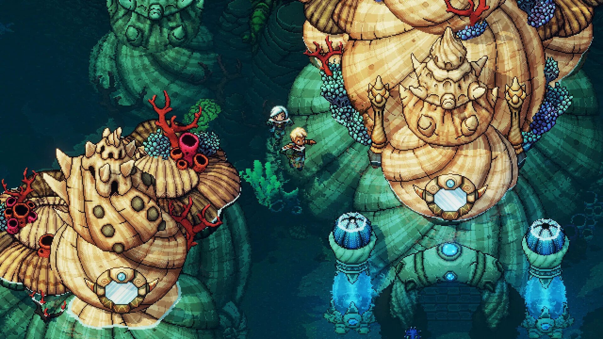 Sea of Stars игра. Sea of Stars игра 2023. The Messenger игра. Chrono Trigger вода манны.