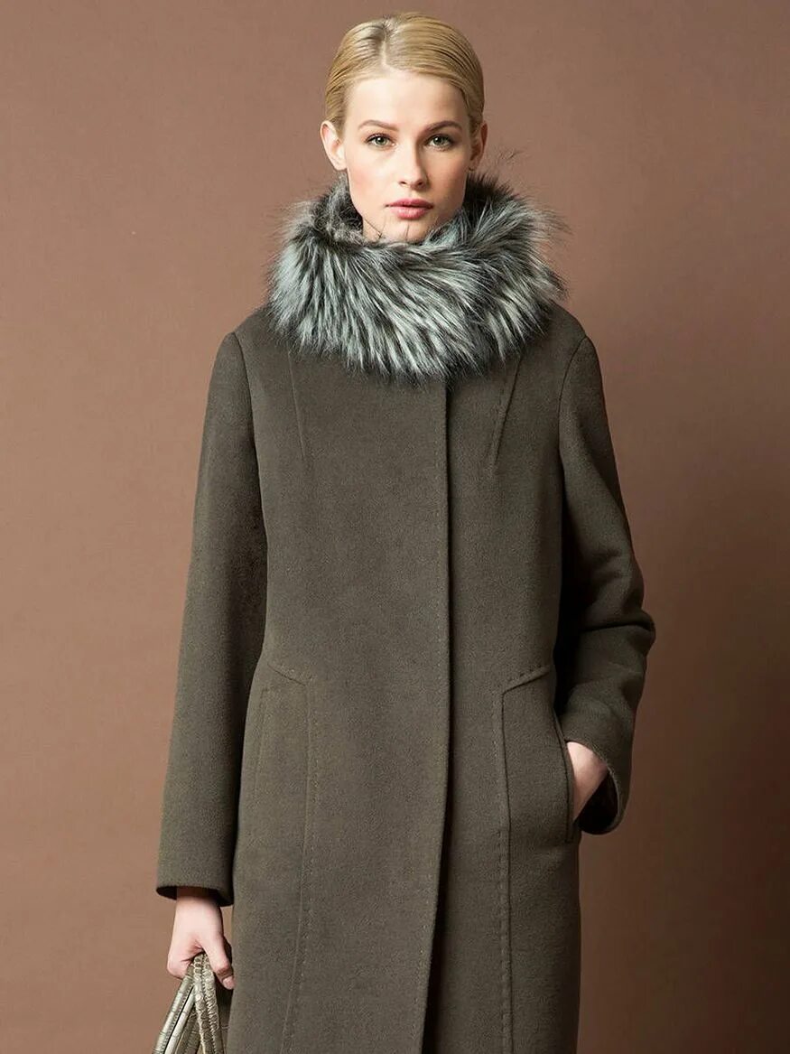 Пальто pompa Thermore с меховым воротником. Пальто pompa пальто 2020. Пальто pompa зима мех лама.