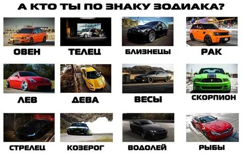 Тест кто по знаку