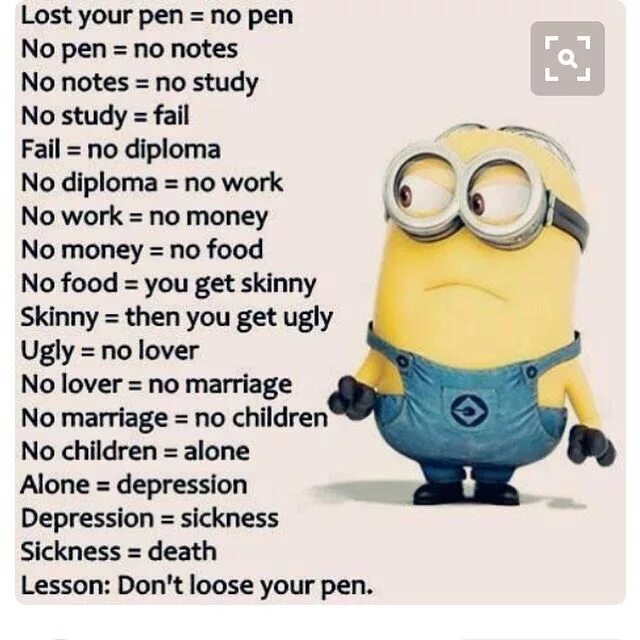 I don t have a pen