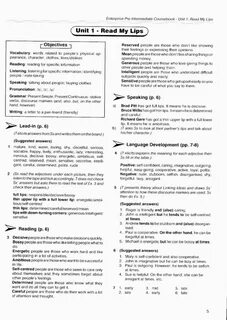 Unit 3 reading