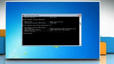 Windows 7 cmd