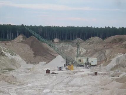 Фото мелового карьера