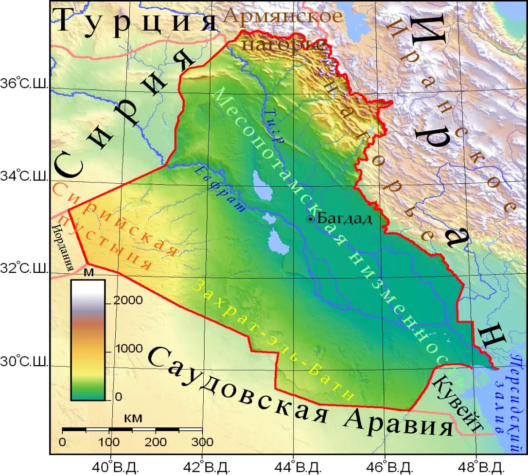 Месопотамская низменность на контурной карте. Равнины Месопотамская низменность на карте. Месопотамская низменность Ирак. Где находится Месопотамская низменность на карте.