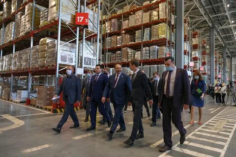 Открытие распределительного центра