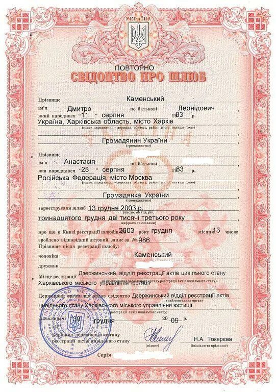 Перевод свидетельства о расторжении брака. Свидетельство о браке. заключение брака. свидетельство о браке днр.