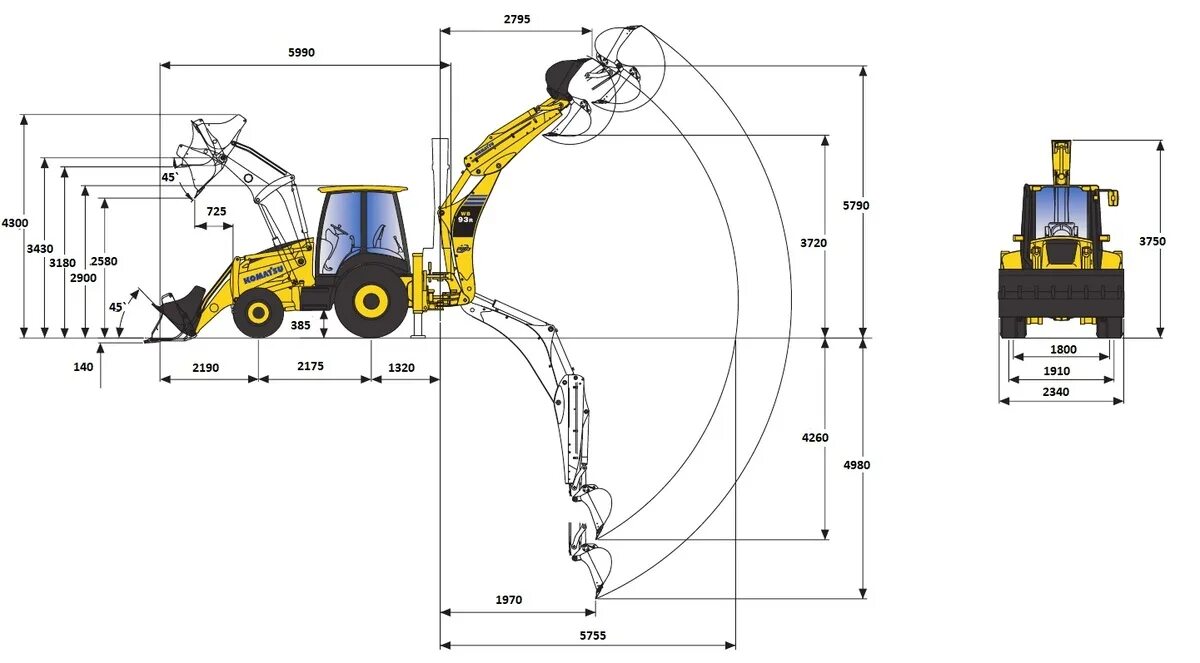 Wa470-6 технические характеристики. Погрузчик komatsu fd25t-16. Габариты экскаватора погрузчика komatsu wb93s 5. Погрузчик коматсу fd 25. Коматсу 97 экскаватор габариты.