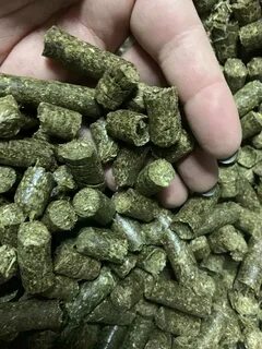 Производство травяной гранулы