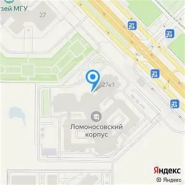 Ломоносовский проспект 27 к 1.