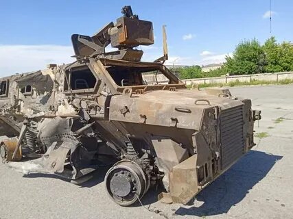 Destroyed vehicles