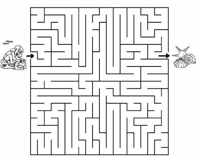 Распечатать лабиринт 9 10. Лабиринты для детей 10 лет. Лабиринт средней сложности. Лабиринт средней сложности для детей. Лабиринт 8 лет.