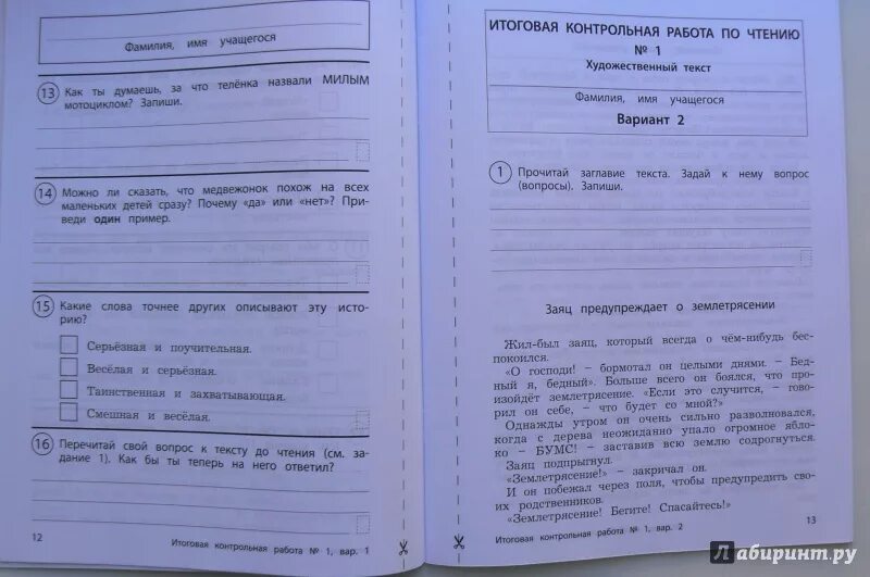 Годовая контрольная работа по литературному чтению. Итоговая контрольная по литературному чтению 4 класс. Проверочные работы по литературе 4 класс школа 21 век.