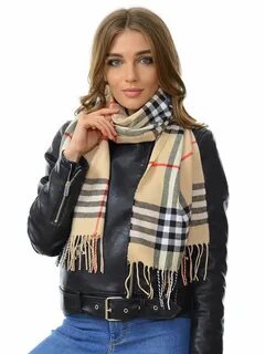 Купить палантин женский с клетчатой расцветкой (180*80 см.) арт. 955988 - палант - Товар на картинке можно купить.