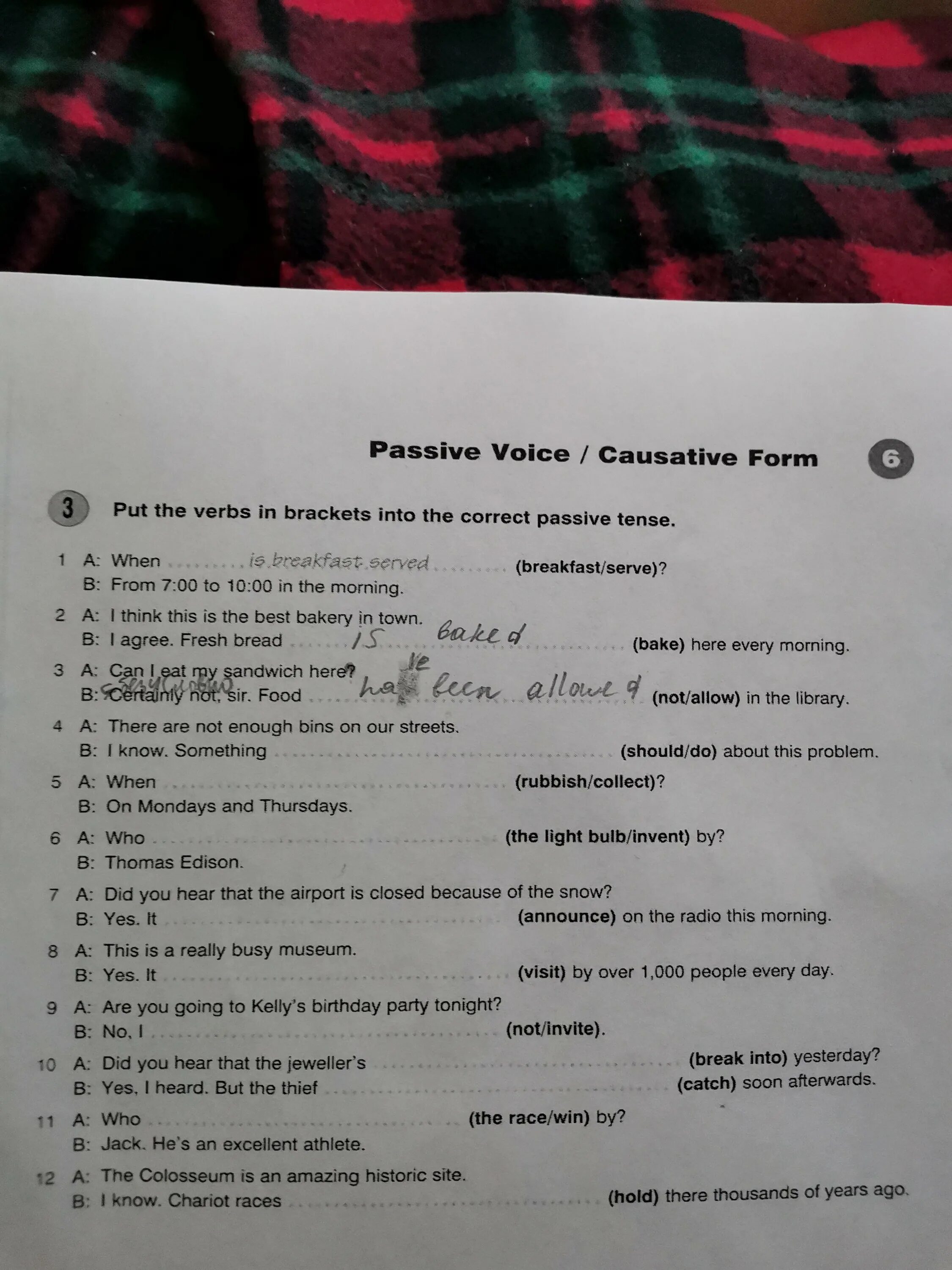 Put the verb into correct passive form. Put the verbs in Brackets into the correct. Put the verbs in Brackets into the correct Passive Tense. 1. Put the verbs in Brackets into the correct Passive Tense. 2. Put the verbs in Brackets into the correct form.