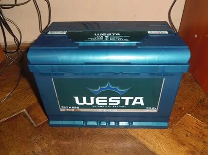 Аккумулятор westa korea