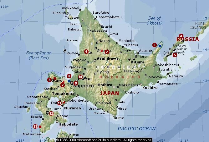 Остров Хоккайдо на карте. Японский остров Хоккайдо на карте. Остров Хоккайдо физическая карта. Остров Хоккайдо географическая карта.