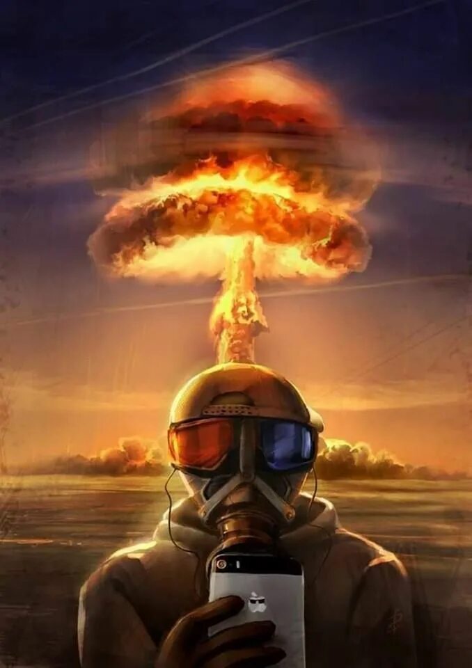 Атом апокалипсис. Ядерный взрыв. Апокалипсис ядерный взрыв. Ядерный гриб арт. Атомный взрыв арт.