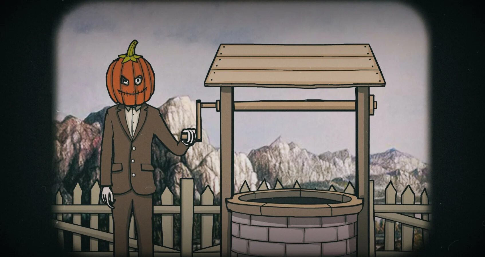 Rusty lake roots. Rusty lake roots