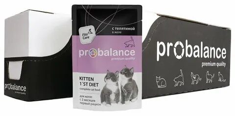 Корм для котят влажный probalance
