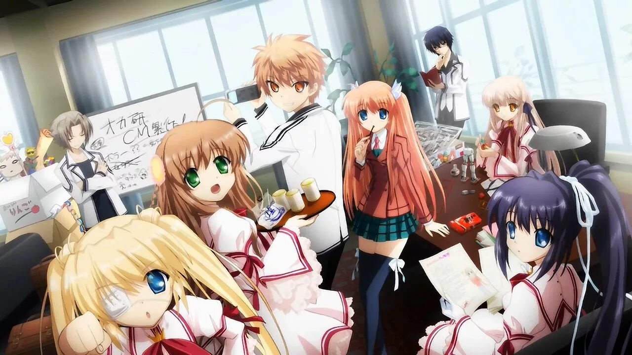 Rewrite. Rewrite котаро и лючия. сенри акане.