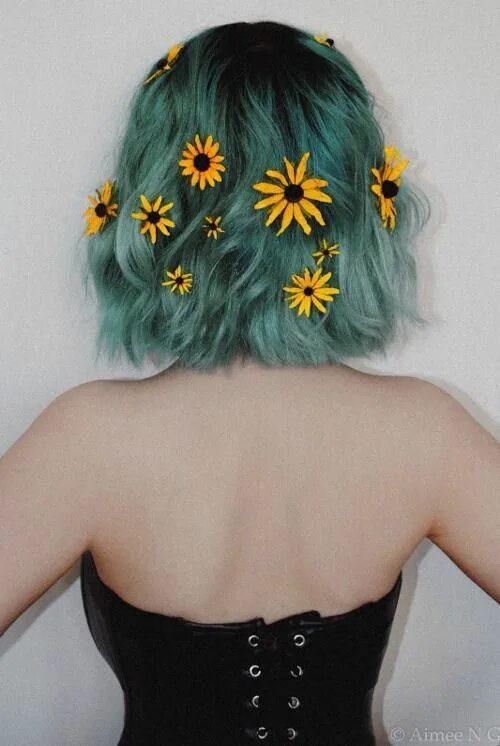 See this Instagram photo by @stephygnarstagram * 1,228 likes Green hair colors, 