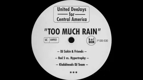 Much rain
