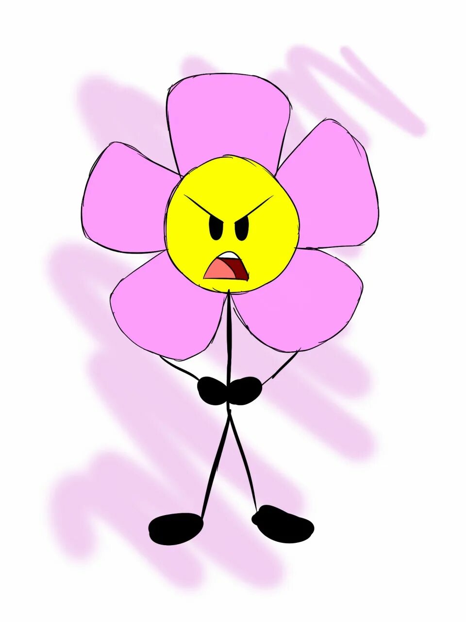 Bfdi flower. Флавер бфб. bfb цветок. bfdi цветок.