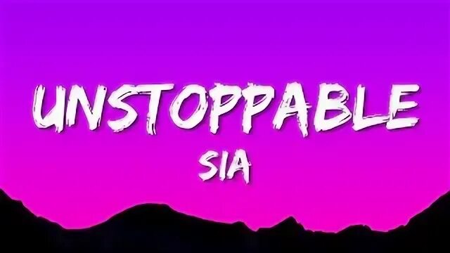 I m unstoppable. I m unstoppable. I m unstoppable. Am unstoppable today. Ава с словом unstoppable.