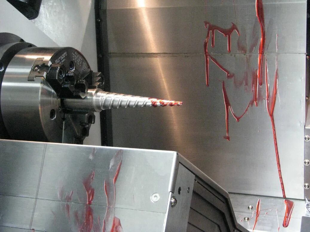 Face machining