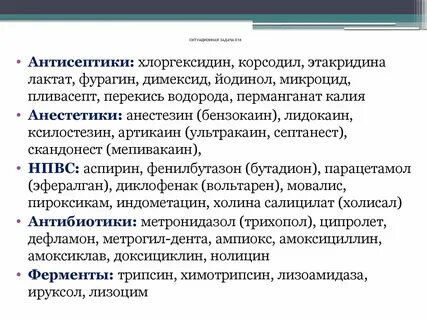 Метод ситуационные задания