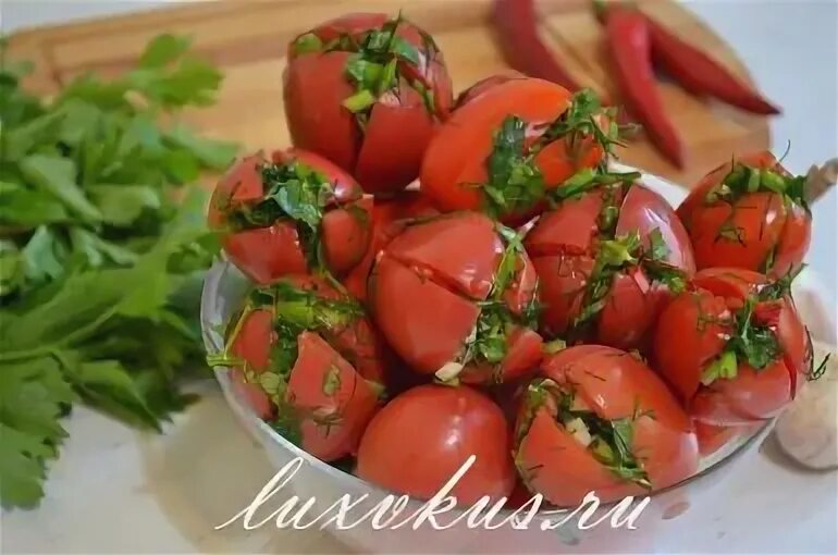 Помидоры красные по армянски