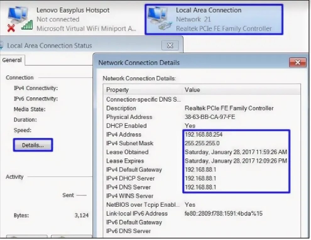 Default configuration. Default configuration
