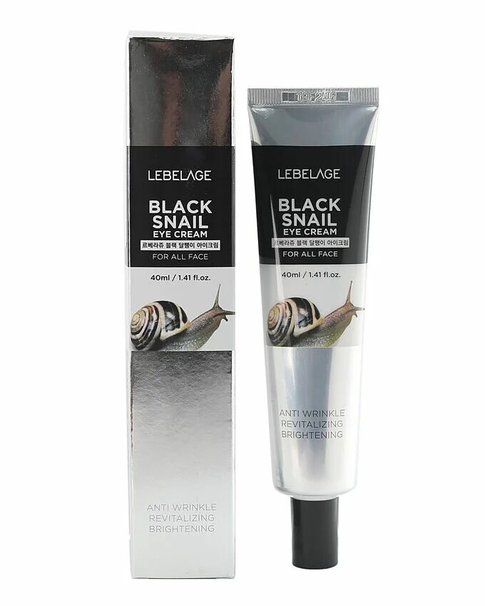 Lebelage с секретом черной улитки отзывы. Lebelage крем для глаз Eye Cream Black Snail. Lebelage Black Snail Eye Cream, 40ml. Lebelage крем для глаз с улиткой Eye Cream Black Snail, 40мл. Крем для глаз с муцином чёрной улитки 40мл, Lebelage.