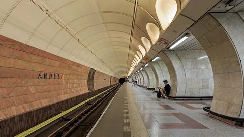 Станции метро праге