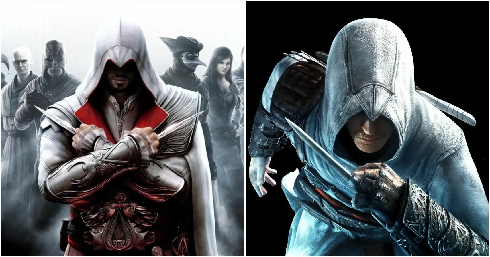 Эссекс assassins creed. Альтаир против Эцио. Ассасин Крид 5. Альтаир vs Эцио. Альтаир ассасин.