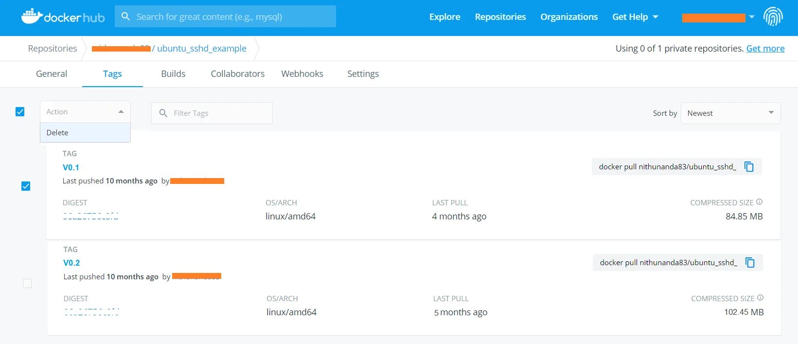 Docker tag image. Docker tag image