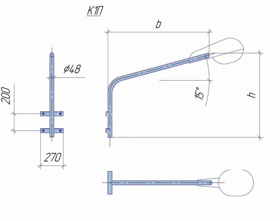 1 п 0 5. 5. 0-1. Кронштейн приставной к1п-1,2-1,2 чертеж. Кронштейн к1п-0,35-0,5.