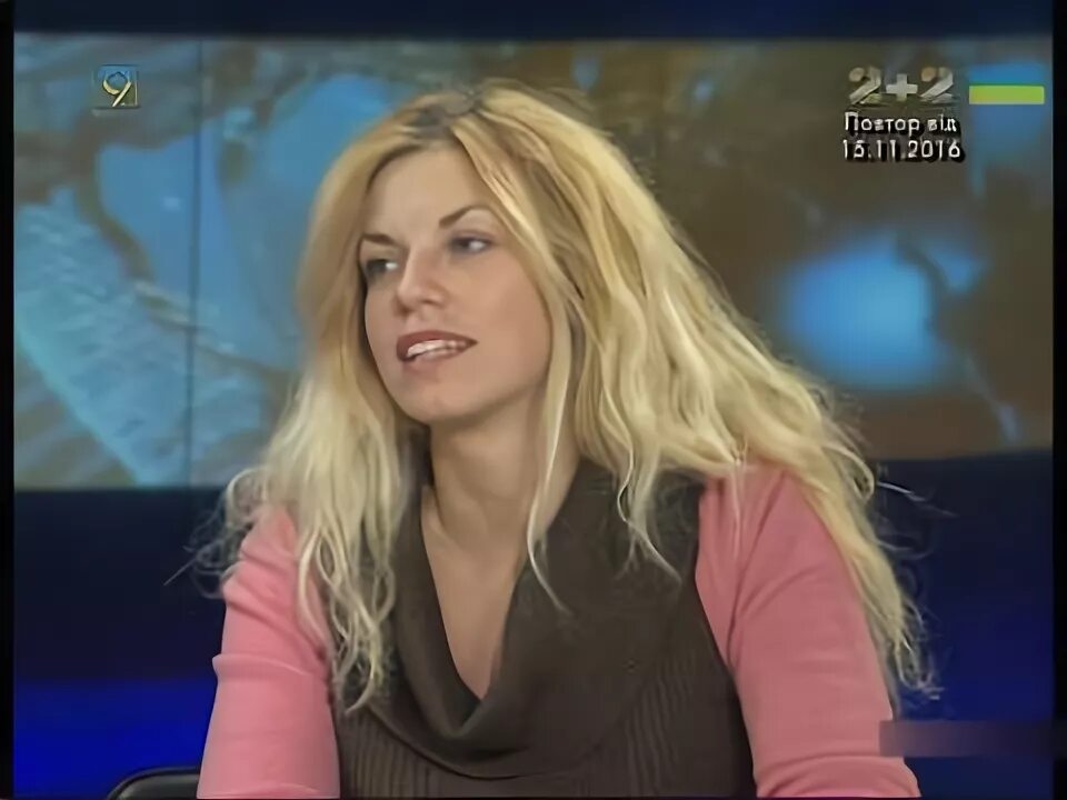 Ведущая 9 канала. Ведущая 9 канала
