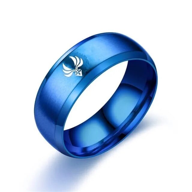 Озон кольца мужские. Кольца из Наруто. Кольцо Коноха. Кольцо Наруто голубое.