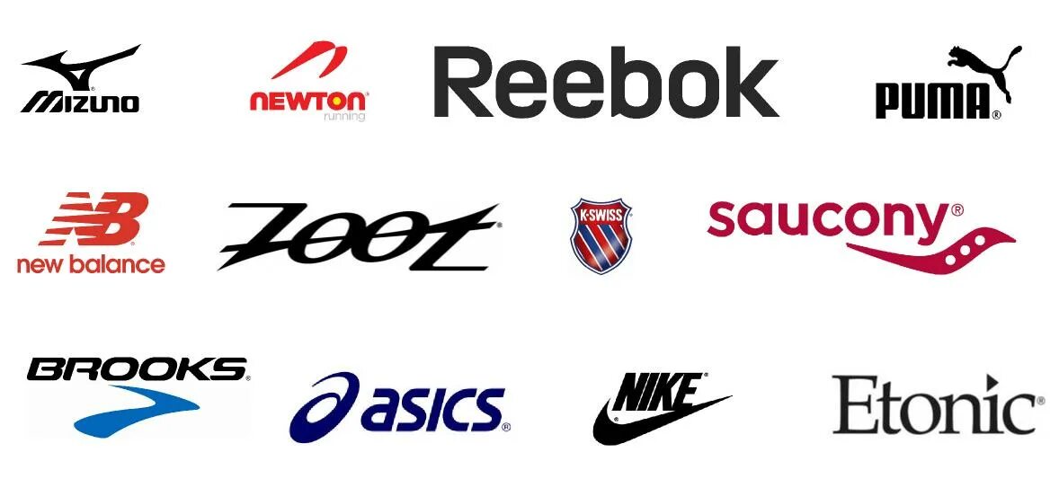 Логотип под бренд. Логотипы беговых брендов. shoes brand logo. надёжный бренд логотип. shoes brand list.