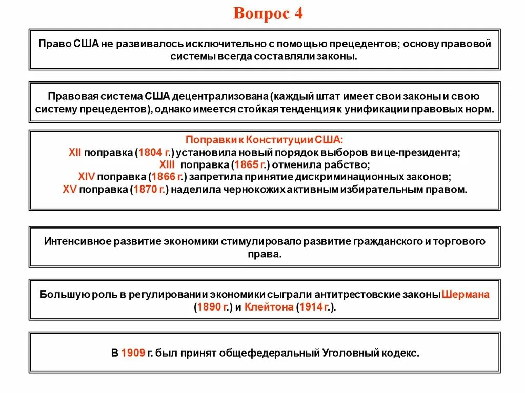 Правовые системы нового времени