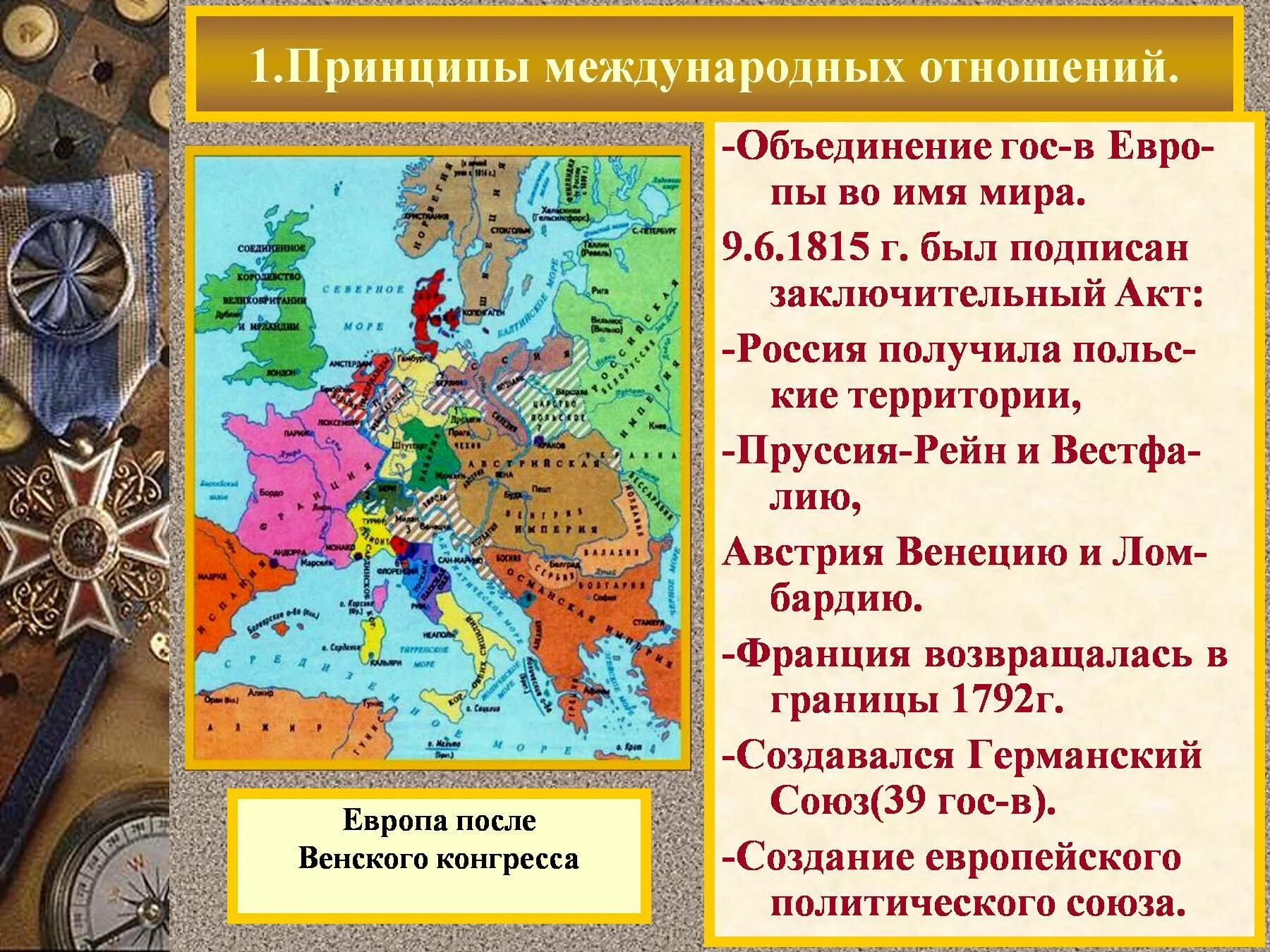 Международные отношения в 1815-1875 годах. Россия в системе международных отношений Россия и Пруссия. Россия в системе международных отношений 1815 1878. Европа после Венского конгресса.