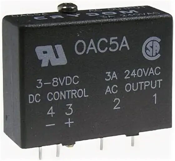 Модуль o2. Модуль g4 oac5a, output 240vac, opto 22. oac-1.