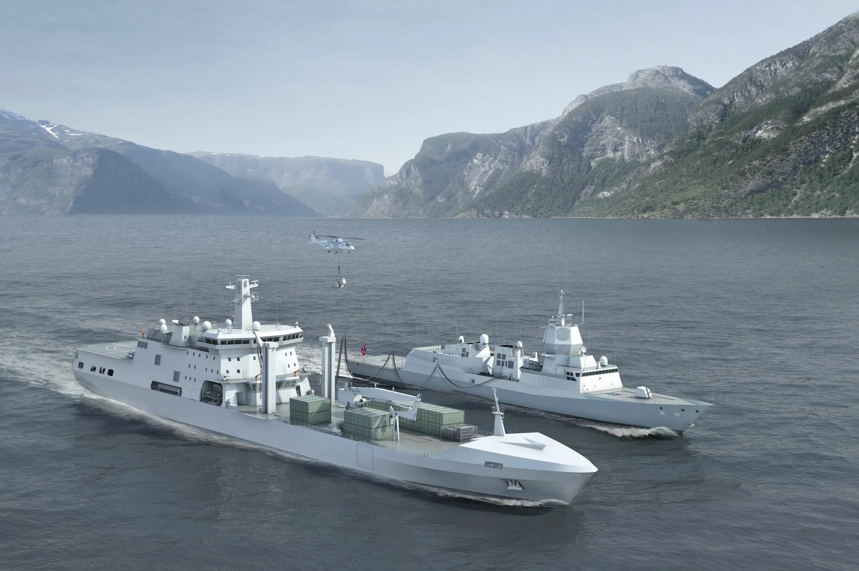 Support ship