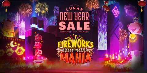 Fireworks mania