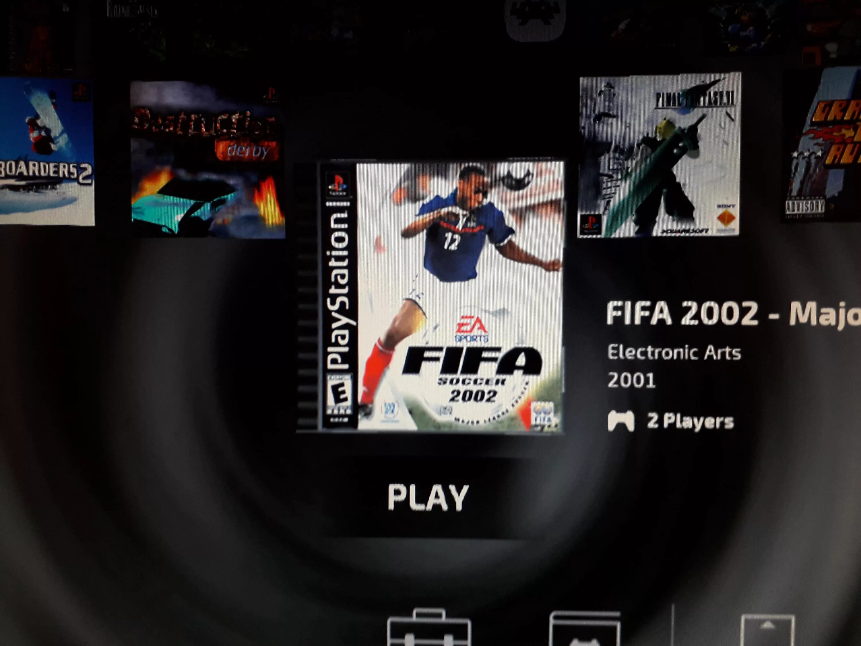 Fifa classic. Плейстейшен ФИФА 2002. Ps1 биос. PLAYSTATION 1 BIOS. PLAYSTATION Classic меню.