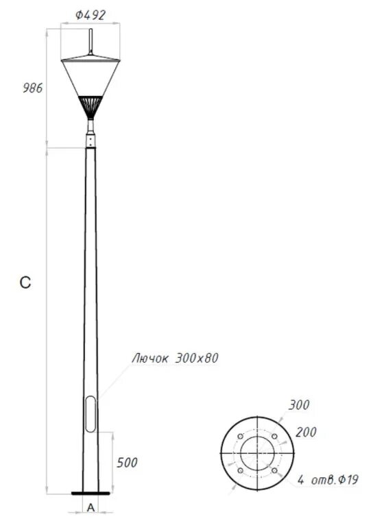 Apex led