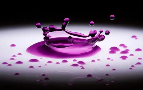 Purple waters