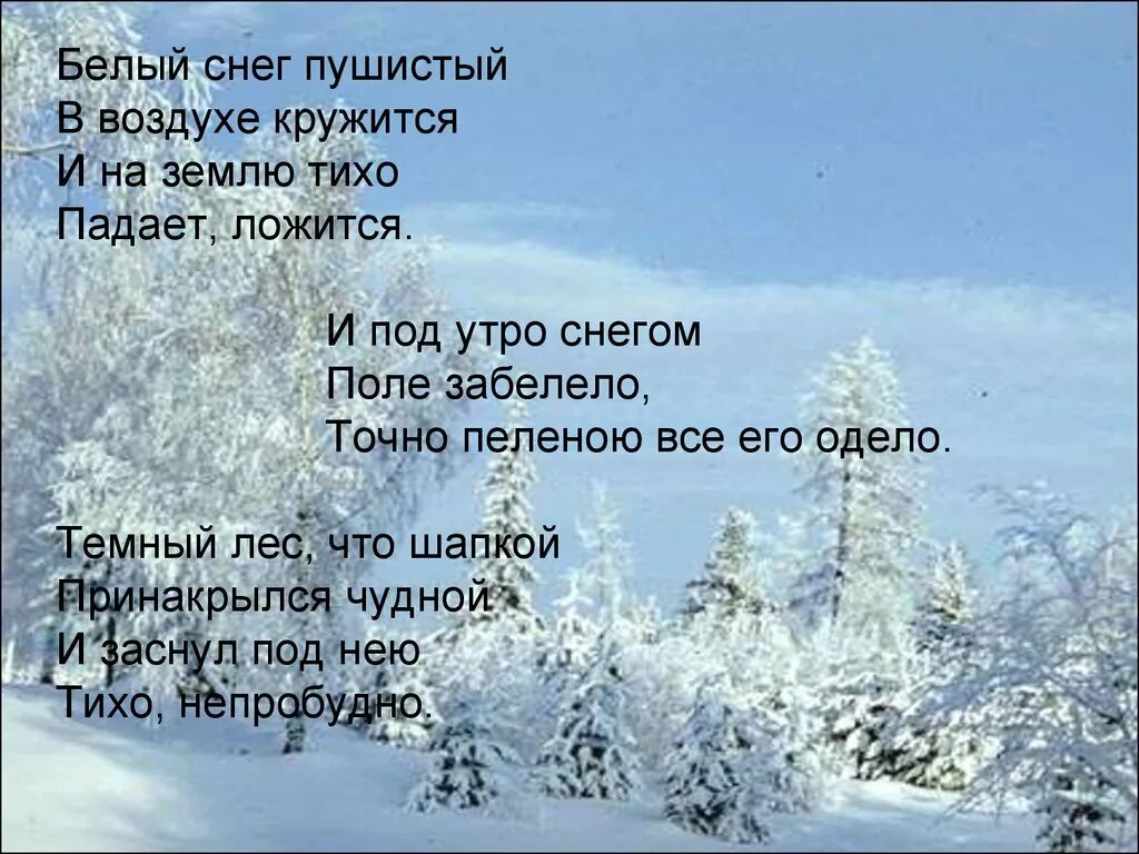 Кругом лежит пушистый снег. Белый снег стих. Стихи про зиму. Белый снег пушистый. Стихи про снег.